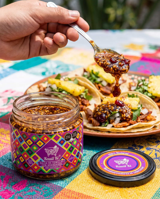 Salsa de Semillas con Arándanos (300 ml)